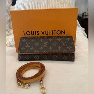 💯% Authentic Louis Vuitton Twin Pochette GM